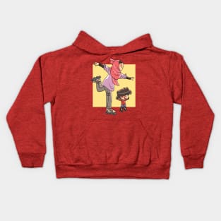 Roller Skate! Kids Hoodie